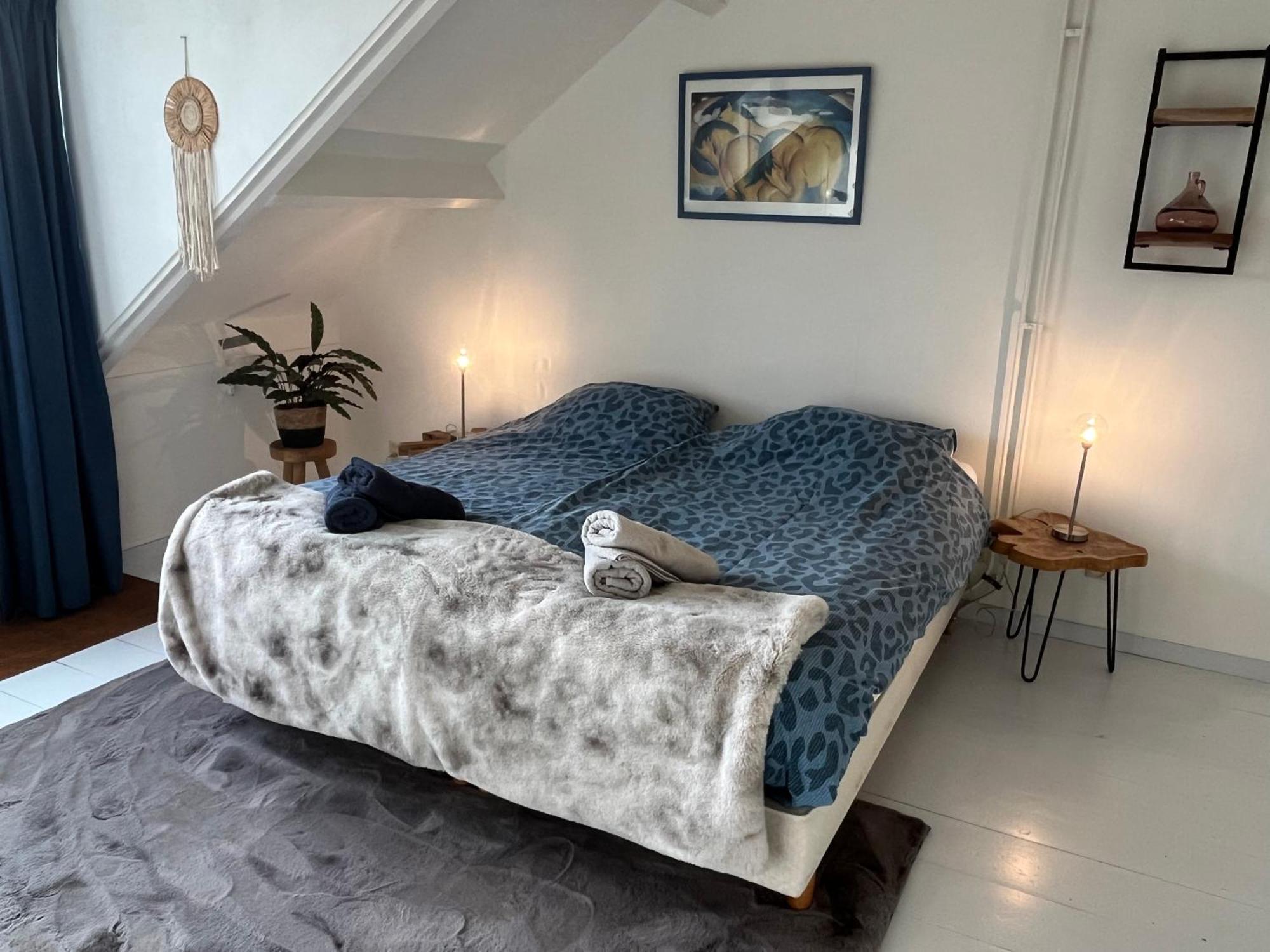 Guesthouse Bednboot Met Terras Aan Het Water Rijpwetering Luaran gambar